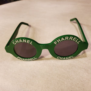 【0104】CHANEL　サングラス【ウィリアムスコラボ　GREEN】