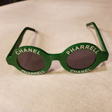 【0104】CHANEL　サングラス【ウィリアムスコラボ　GREEN】